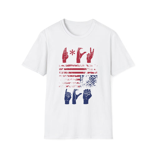 ASL Resistance T-Shirt – Anti-ICE Activist Edition