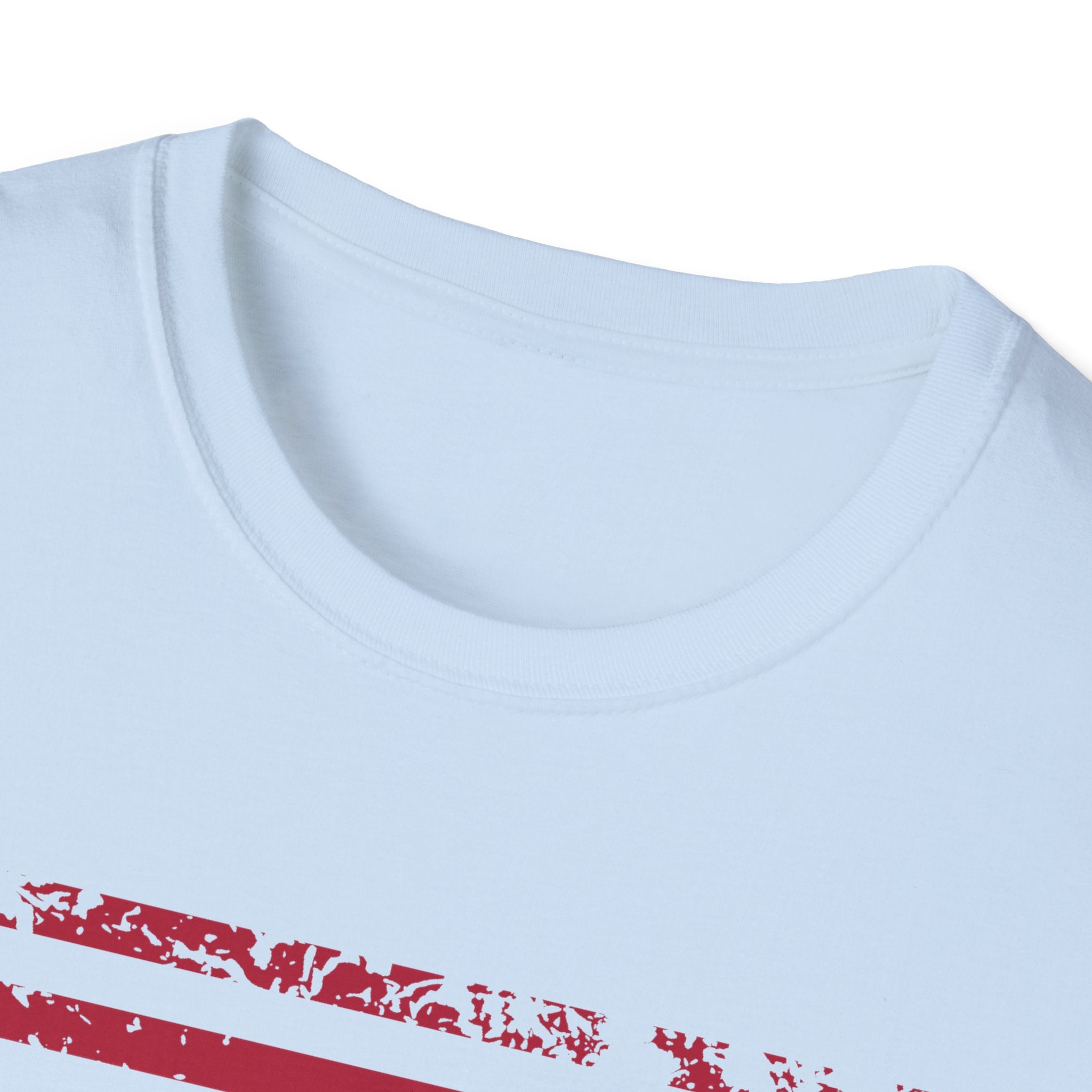 Braille FDJT T-Shirt – Red/Blue Distressed Flag Edition