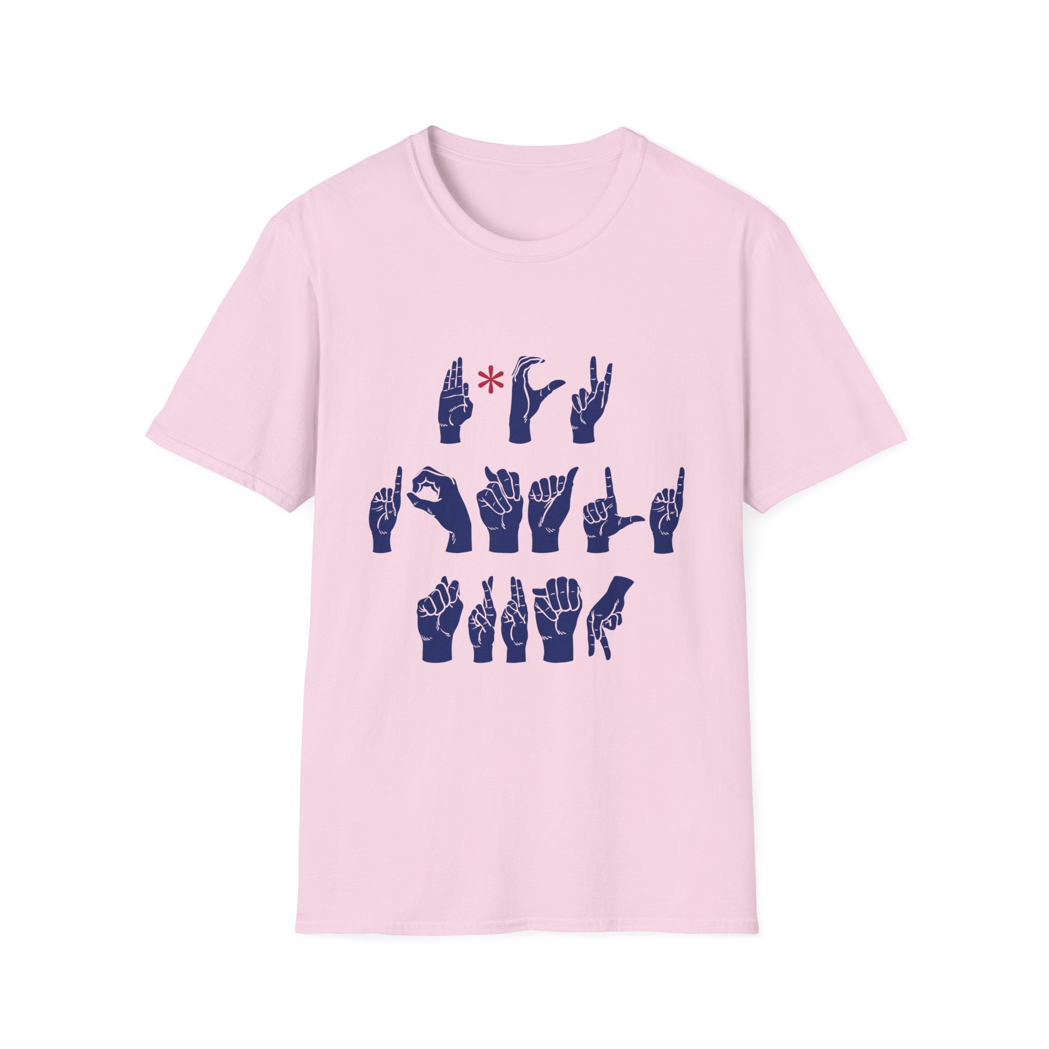 ASL F*ck Donald Trump T-Shirt – Sign Language Resistance Tee