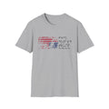 FDJT Braille Flag T-Shirt – Minimalist Anti-Trump Protest Tee