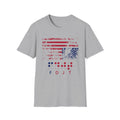 Braille FDJT T-Shirt – Red/Blue Distressed Flag Edition